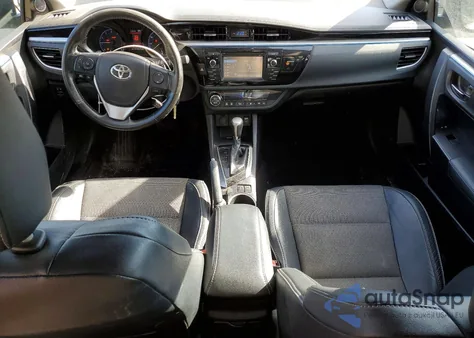 2016 Toyota Corolla L из США, поврежденный, VIN 2T1BURHE9GC526449